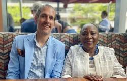 Honorable Makalé Camara and Dr. Arnaud Kurze